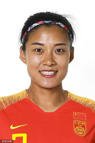 2019女足世界杯中国球员巡礼刘杉杉