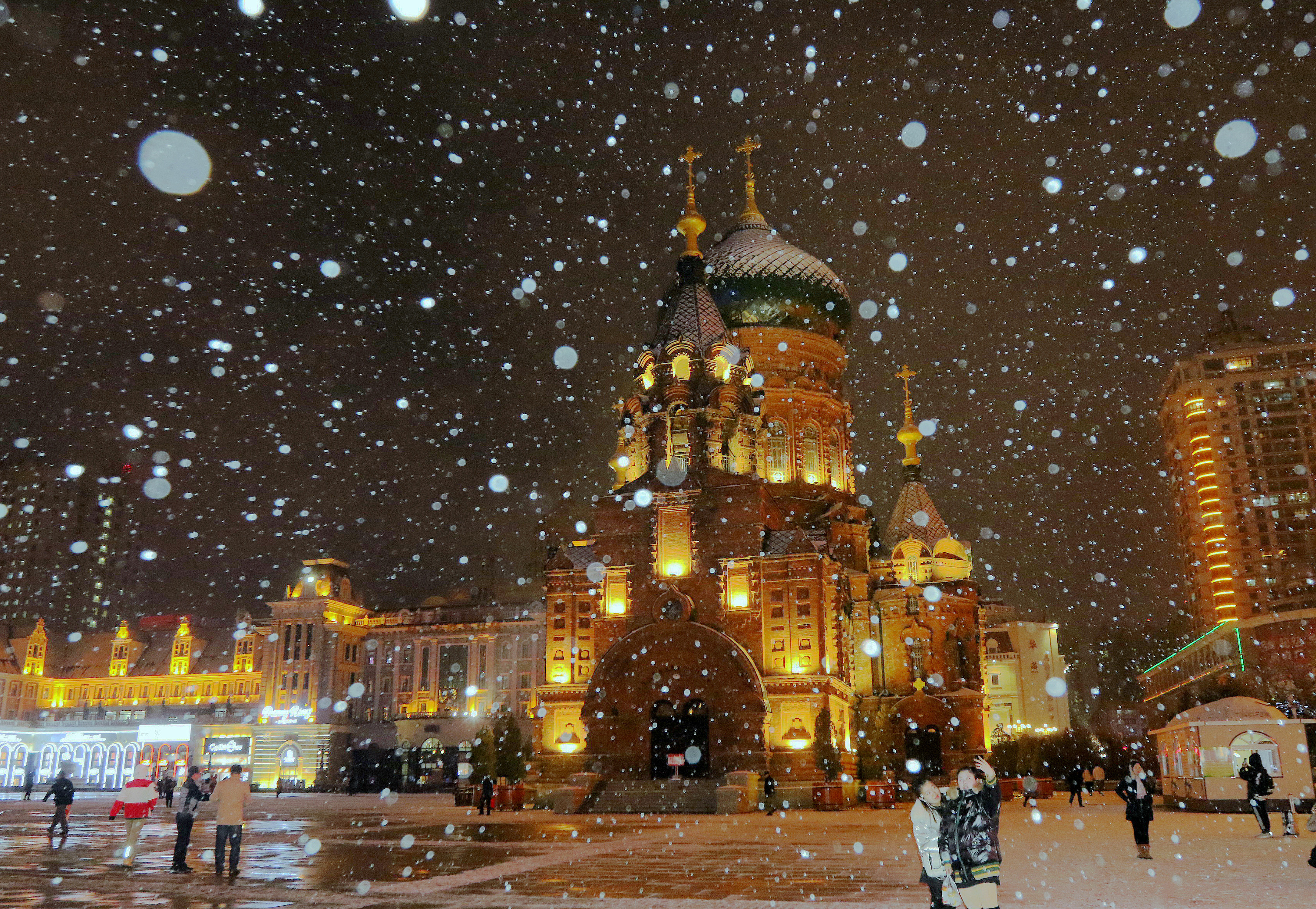 Погода харбин. Харбин зимой. Харбин зимой фото.