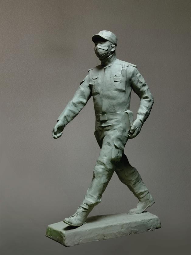 李烜峰 《守护者》 雕塑 2020年