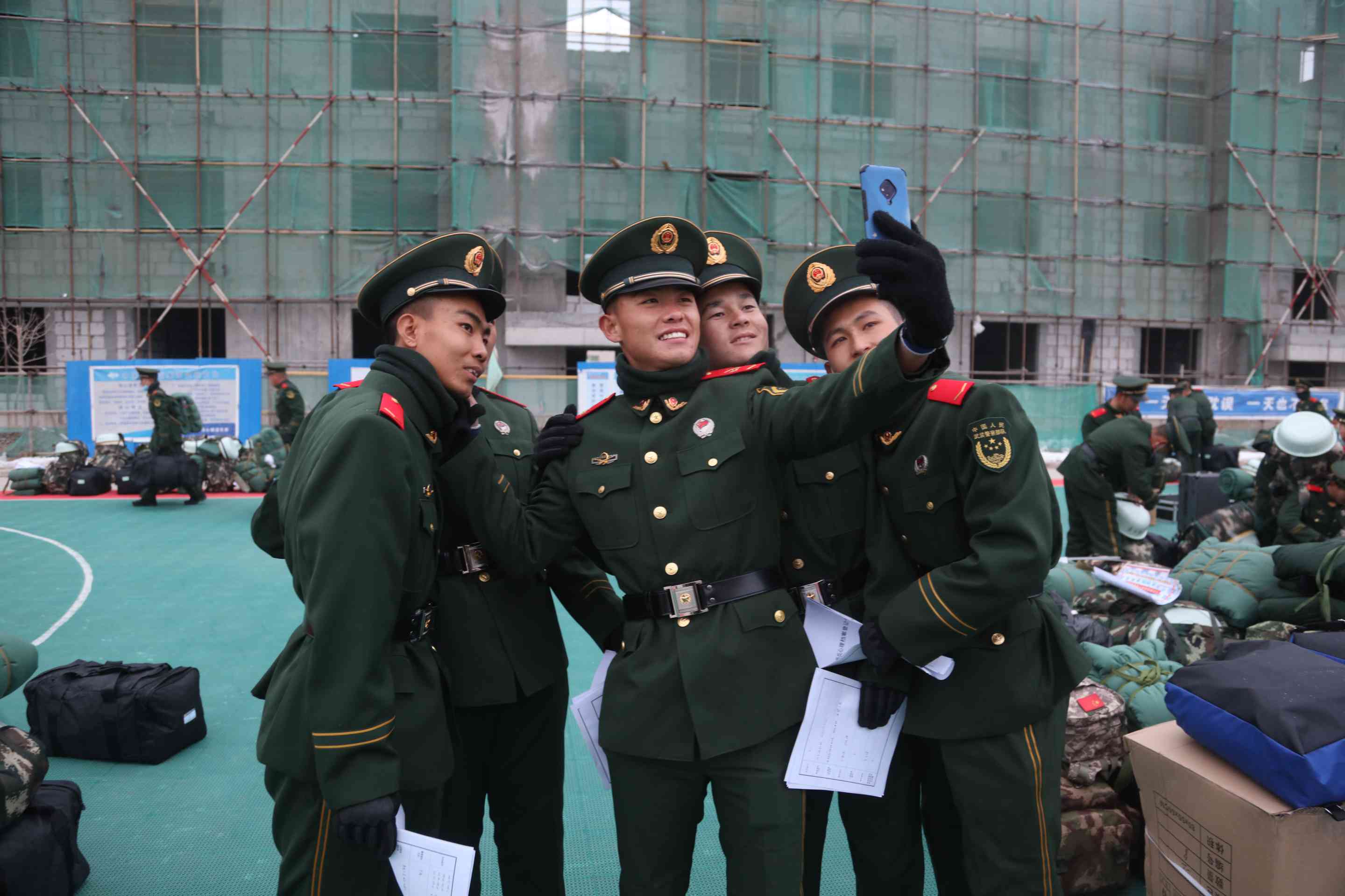 新疆喀什武警部队图片