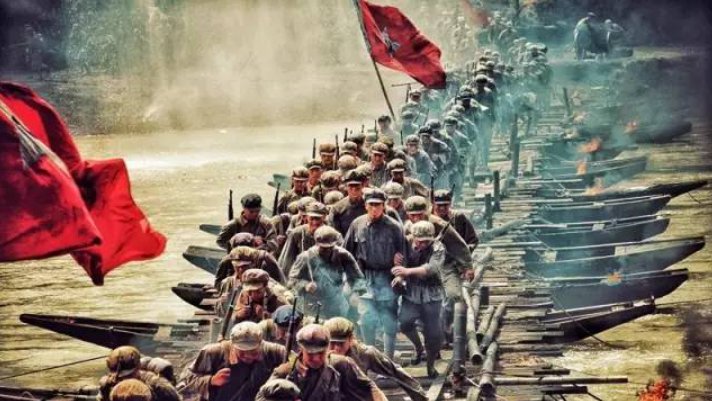 △湘江战役是关系中央红军生死存亡的一战