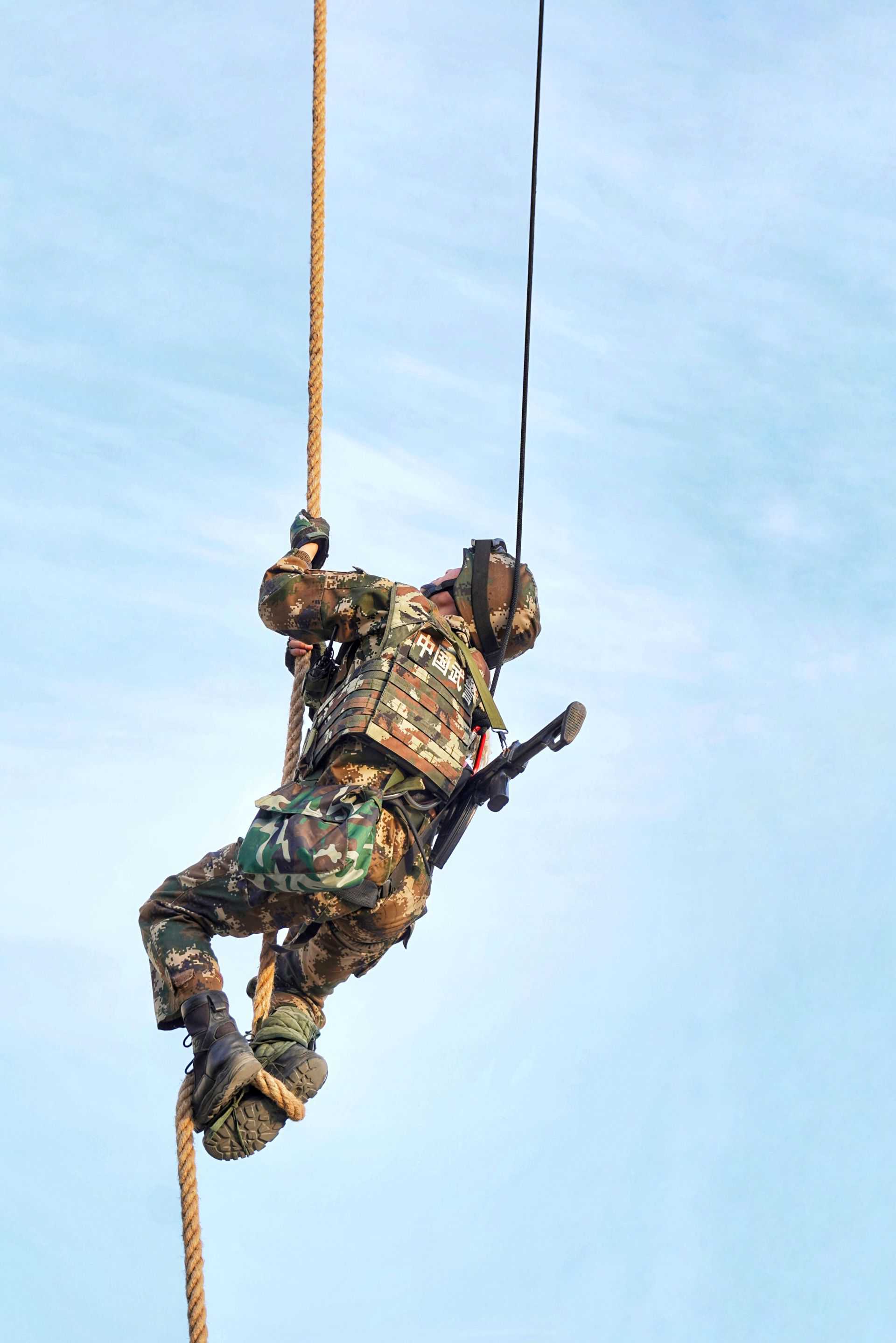 陕西武警总队渭南支队图片