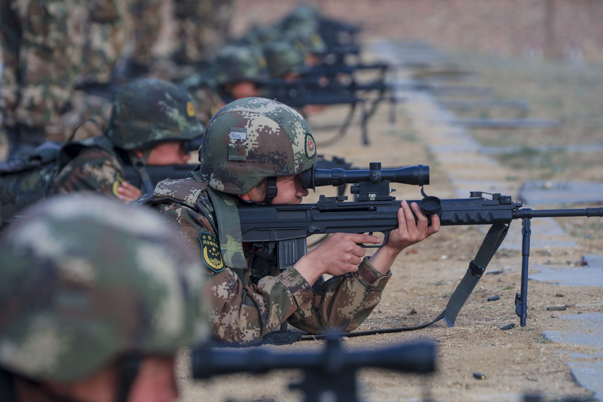 嵩山腹地 揭秘武警狙击手养成记