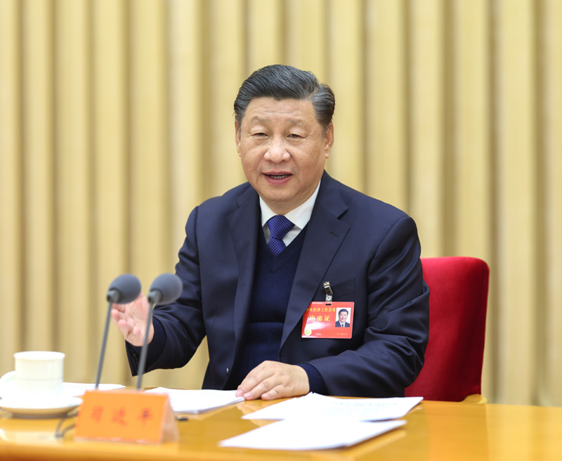 12月8日至10日，中央經濟工作會議在北京舉行。中共中央總書記、國家主席、中央軍委主席習近平出席會議并發表重要講話。新華社記者 王曄 攝