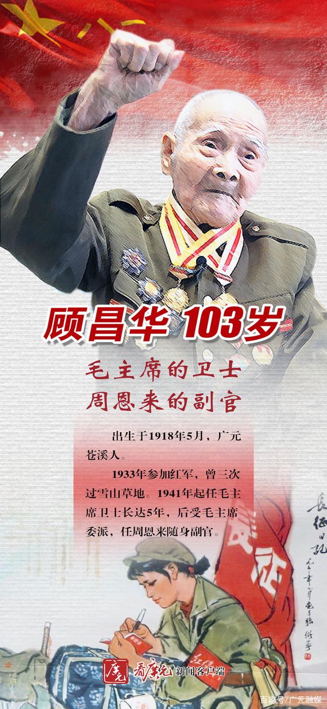 103岁老红军顾昌华离世 曾在延安时期担任毛泽东卫士 新闻频道 央视网 Cctv Com