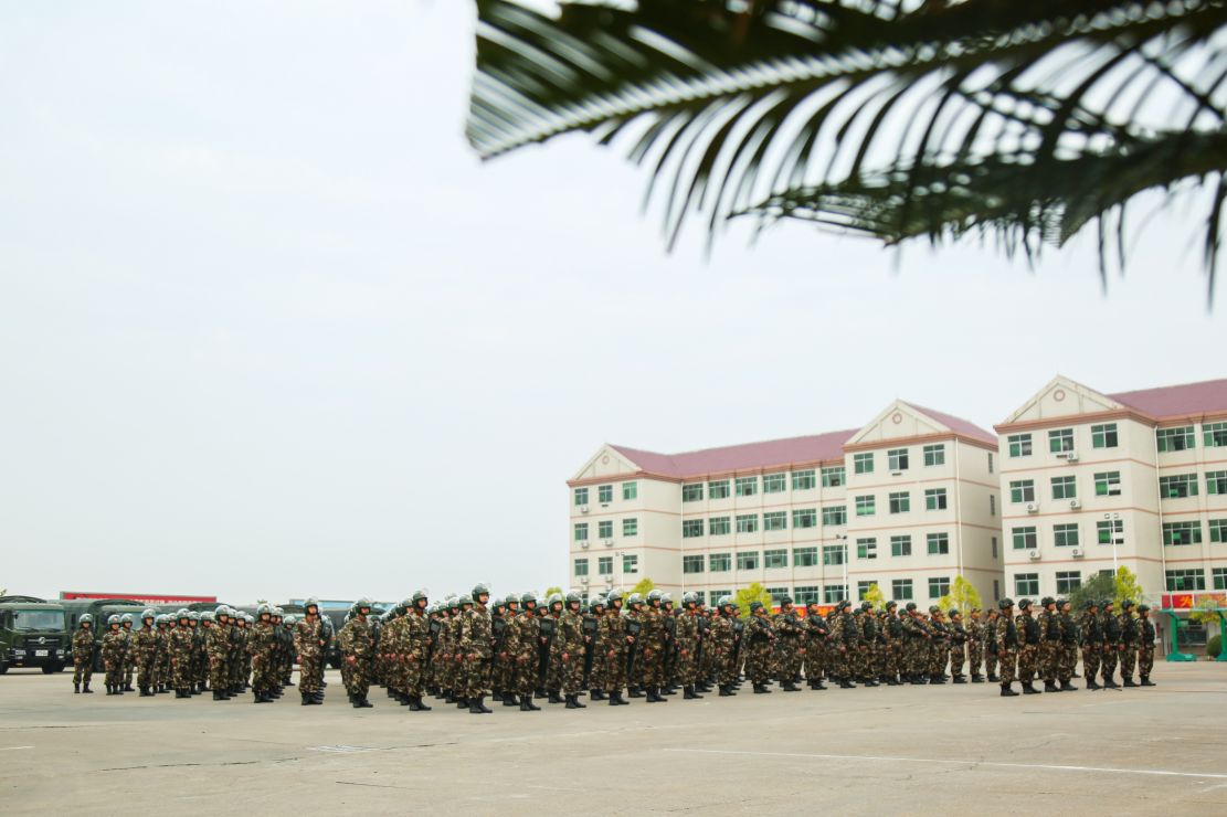 广西柳州新兵训练基地图片