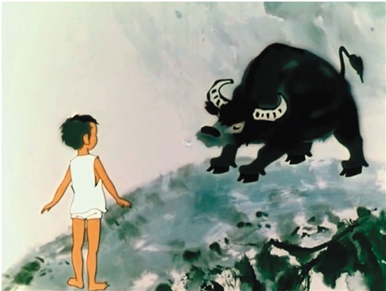  《牧笛》是由上海美术电影制片厂1963年摄制的水墨动画片，由盛特伟、钱家骏担任导演，盛特伟兼任编剧，是继《小蝌蚪找妈妈》之后，世界第二部水墨动画片。