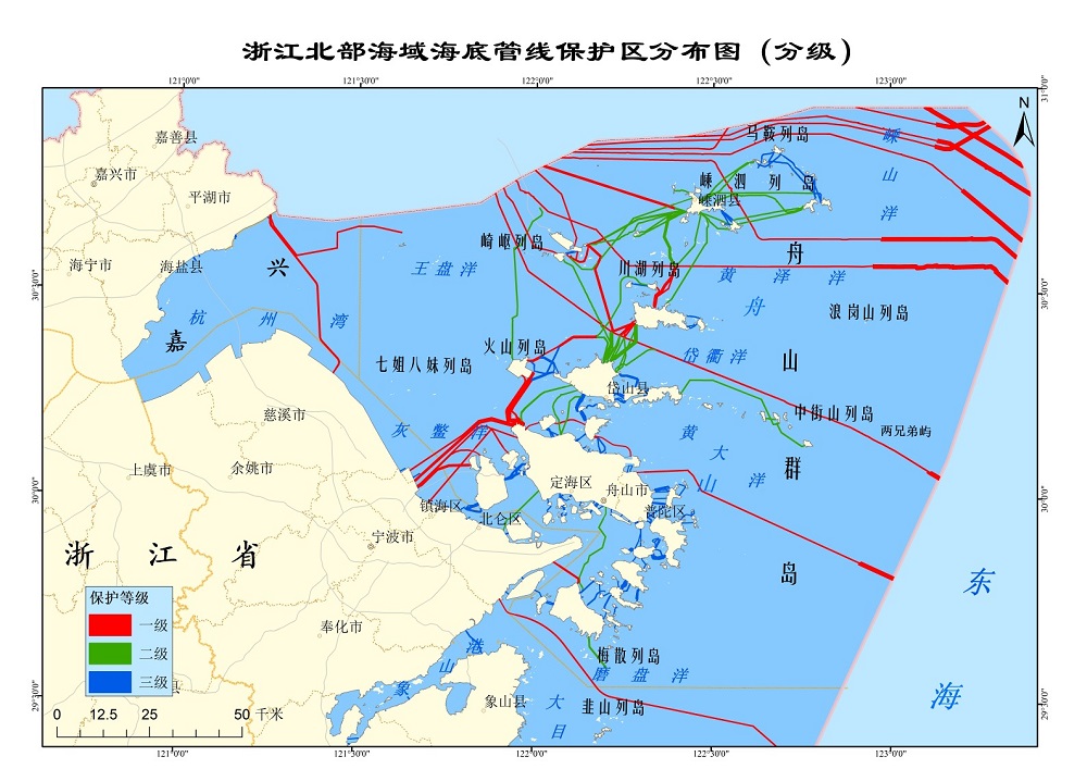 自然资源部海洋二所完成浙江省海底电缆管道分级分类保护区划定