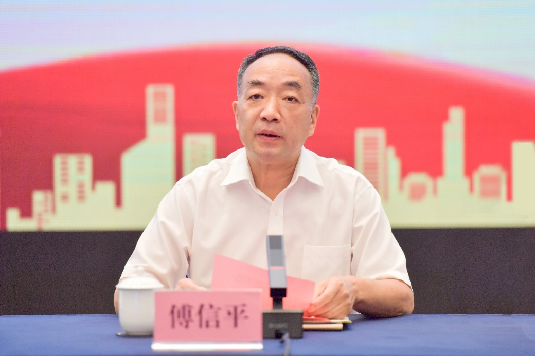 （江西省高级人民法院党组书记、院长  傅信平）