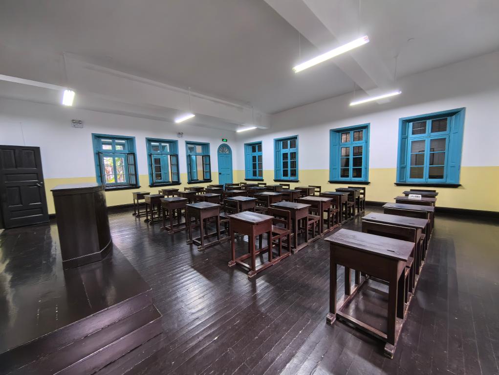 湖南第一师范学院城南书院校区教室。