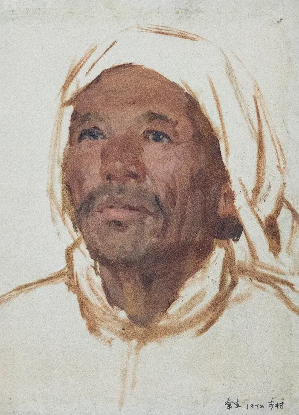 《油画写生小稿》 1972年 19cm×26cm