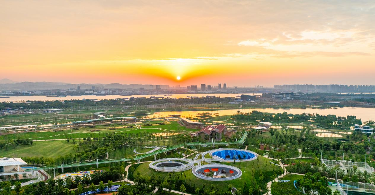 长沙大泽湖公园即将开放 共筑产业,生态,生活融合新样板