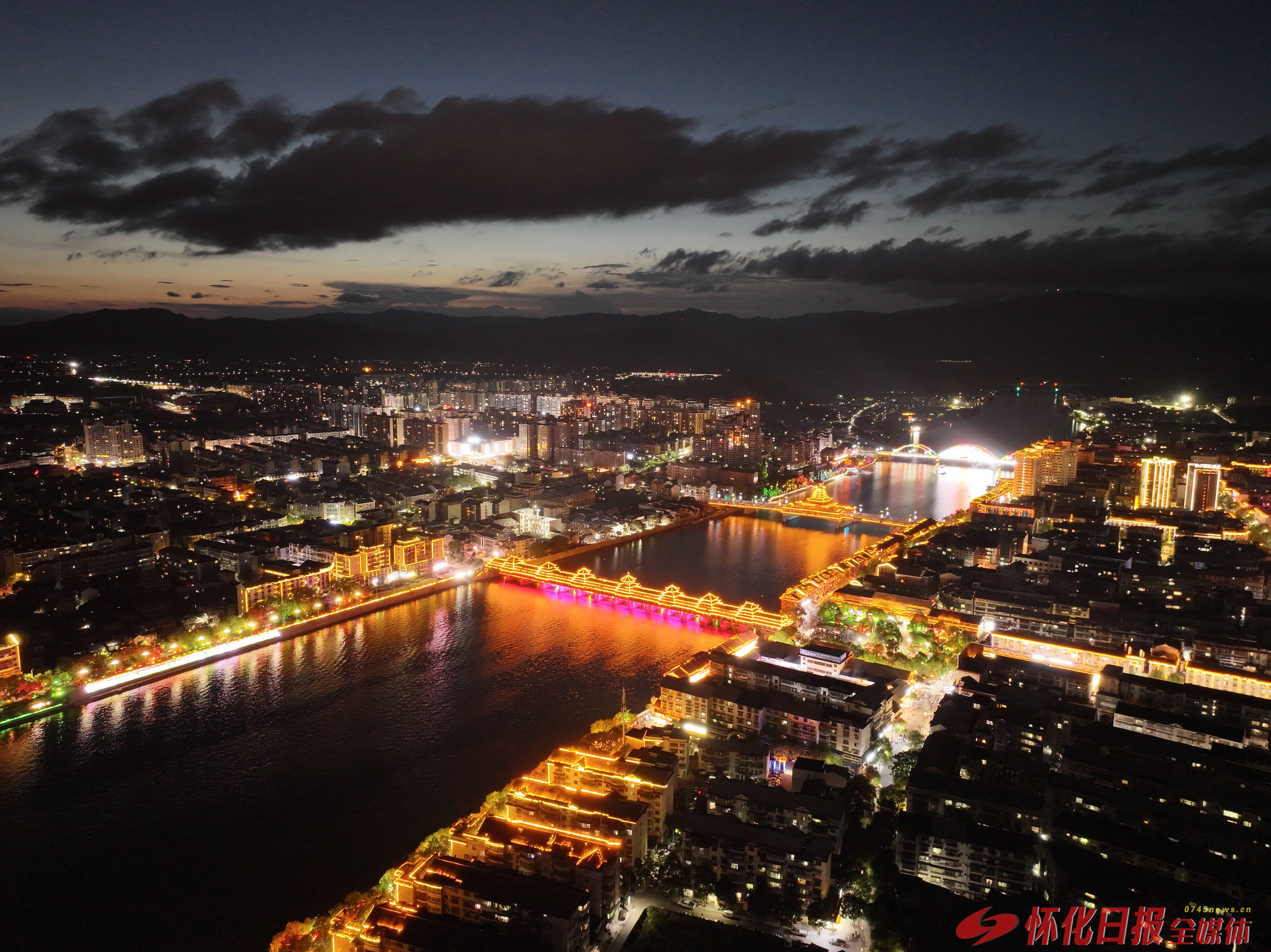 （芷江夜景美如画）
