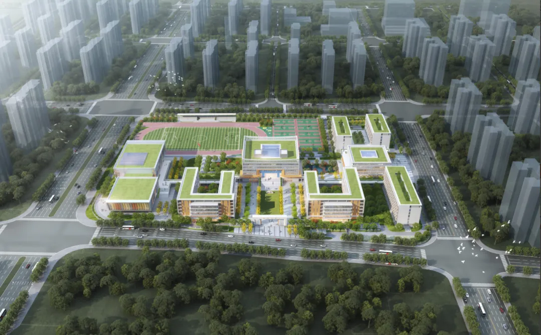 長郡中學新校區效果圖