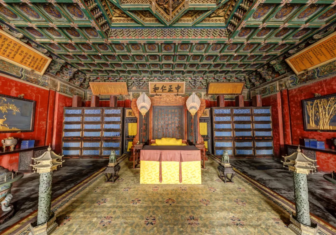 养心殿VR图（来源于故宫博物院官网）