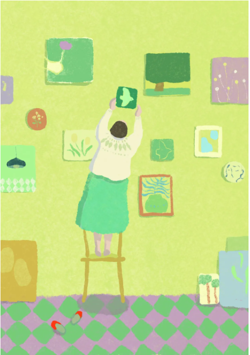 图自《夜读日历 2026》插画