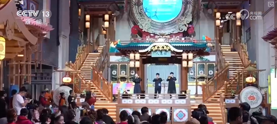 “村戏大联欢”非遗过大年 多元文化表达添彩新年文化市场新图景