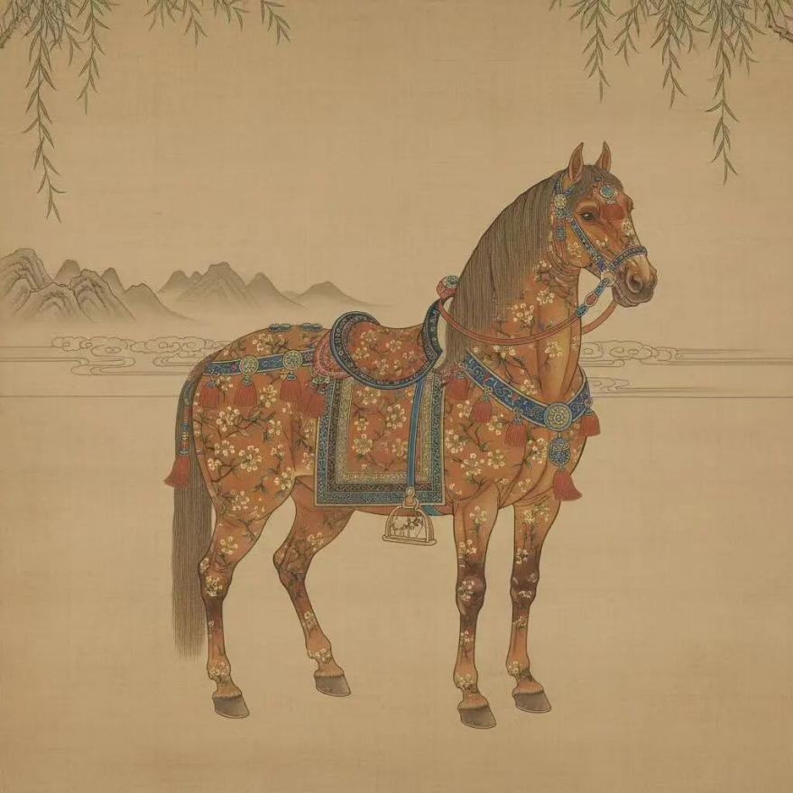 赵伯祚 《花驹十二骥》 &nbsp;1920x1920dpi &nbsp;数字视频&nbsp;2026年