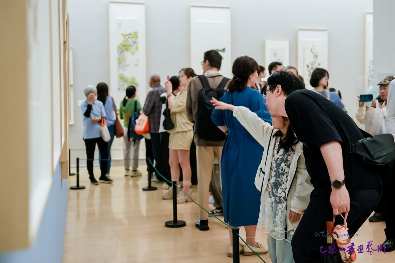 &ldquo;以书入画&mdash;乙庄书画艺术作品展&rdquo;在中国美术馆开幕