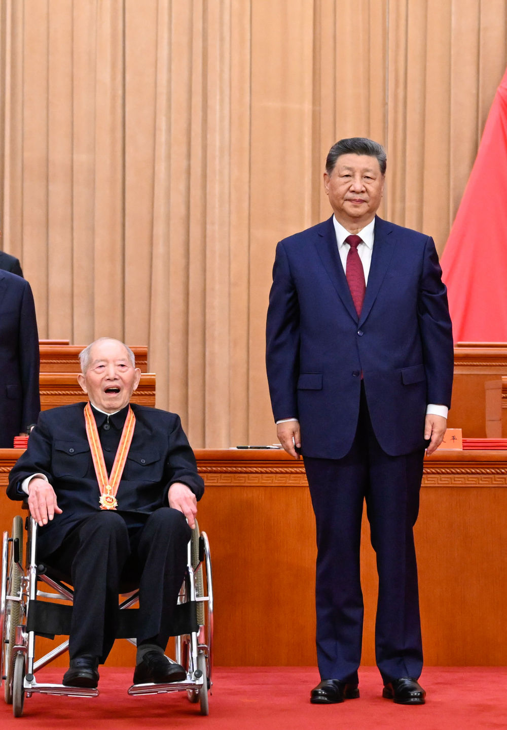 庆祝中国共产党成立105周年大会在京隆重举行(图7) 庆祝中国共产党成立105周年大会在京隆重举行(图7)
