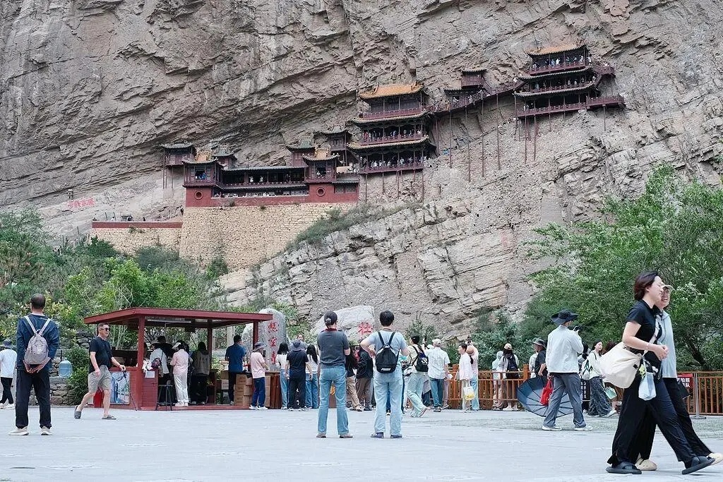山西大同悬空寺