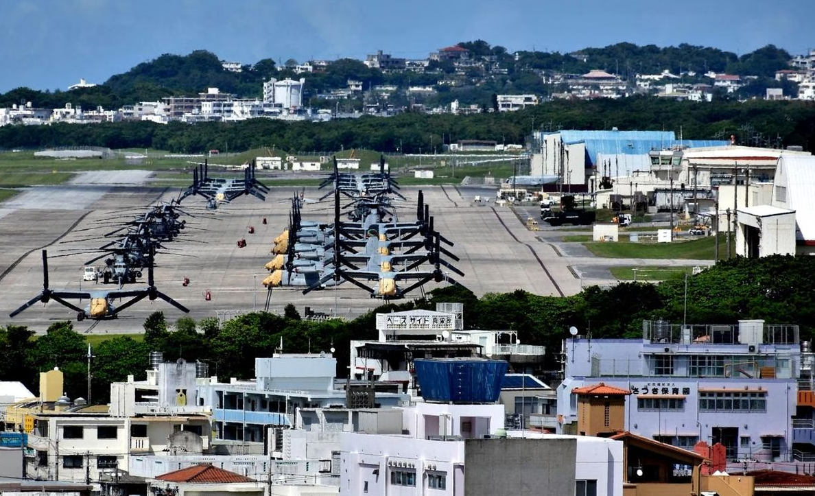 驻日美军普天间基地（资料图）