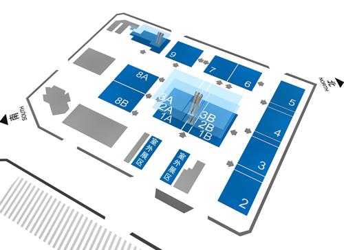 展馆平面图